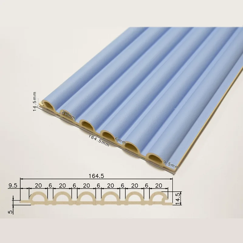 156 hul halvsirkulær 6-gitter riflet panel