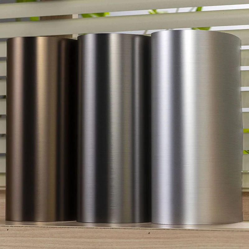 PET metalltekstur støtsikker veggplate